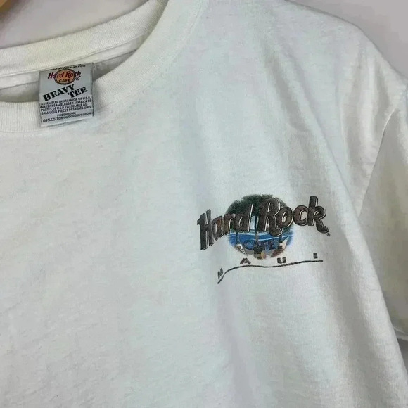 Vintage Hard Rock Cafe Graphic Tee - Classic White - Picture 5 of 7